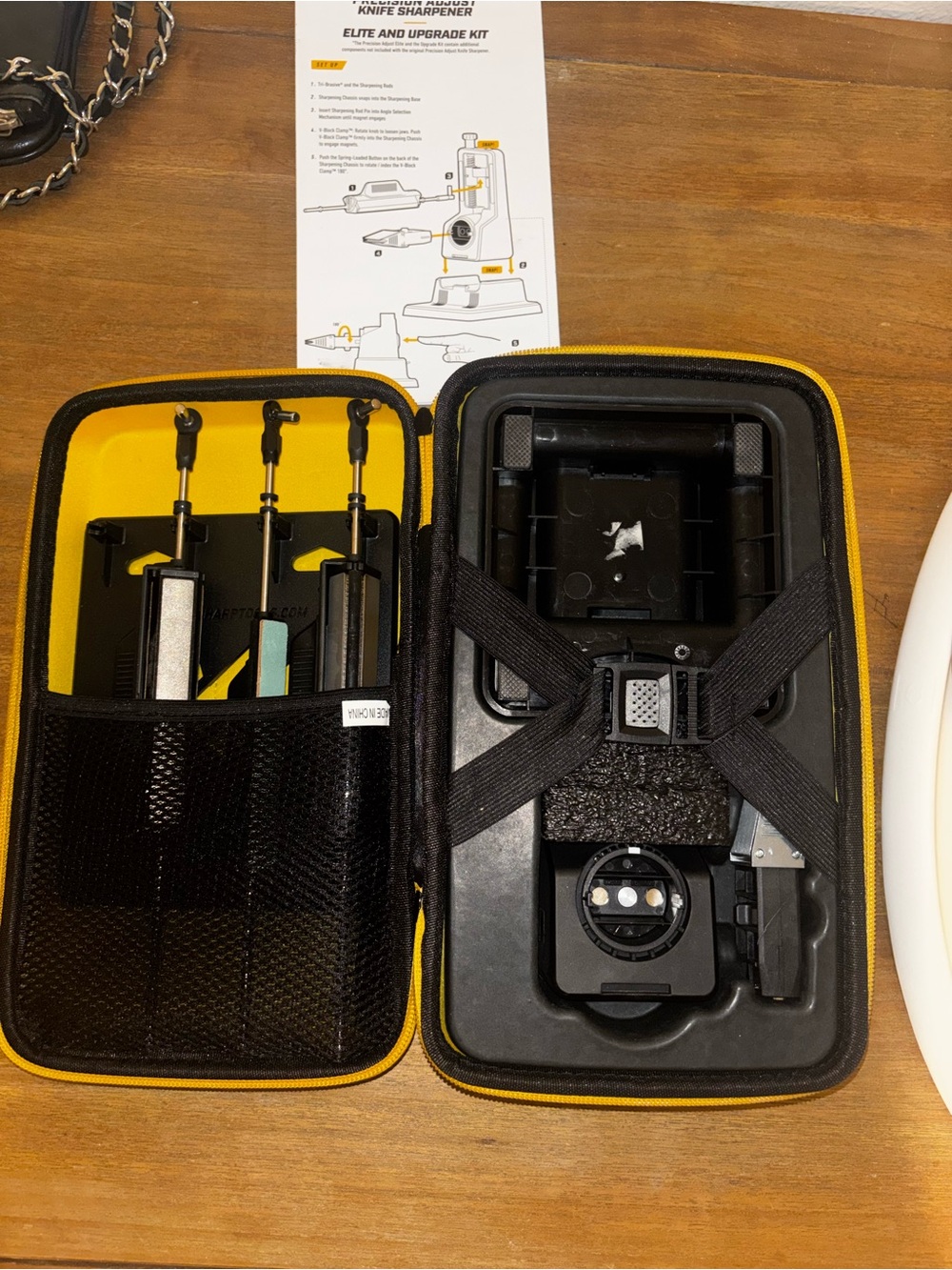 Precision Adjust Knife Sharpener Kit, Sharpens All Pocket NWOT
Complete set - Picture 2 of 2